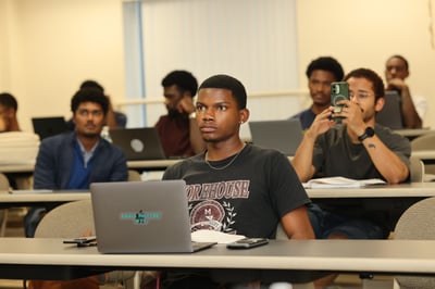 Students taking classes at the Morehouse Real Estate Instute.