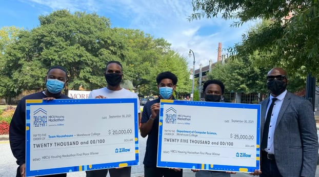 Morehouse College Students Win Zillow’s HBCU Hackathon With App That