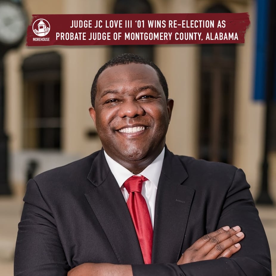 Judge JC Love III #39 01 RE ELECTed for a second term as MONTGOMERY COUNTY