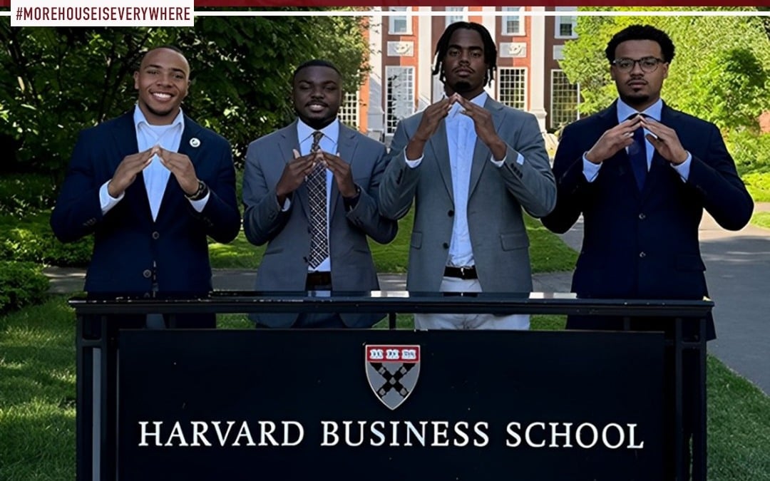 Four Morehouse Students Selected for Harvard&rsquo;s Prestigious Summer 